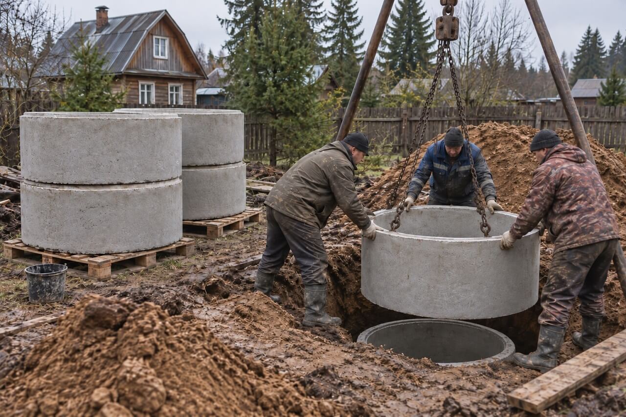 Копка колодцев